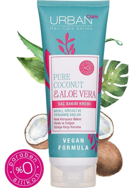 Care Pure Coconut & Aloe Vera For Colored Hair Color Hold Conditioner 250 ml fırsatları