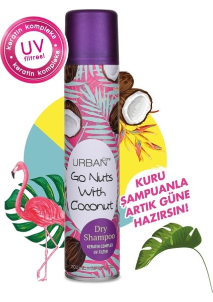 Care Dry Shampoo Go Nuts With Coconut 200 ml modelleri