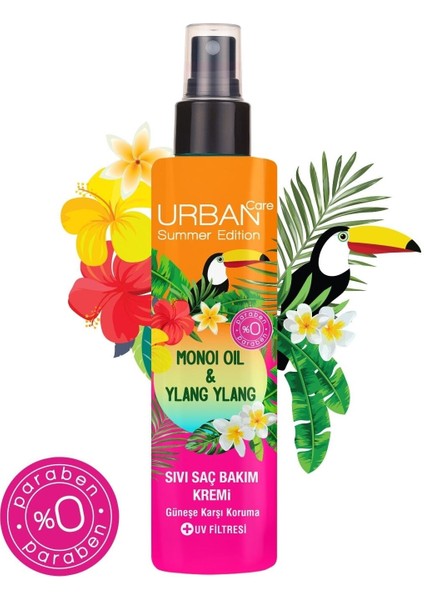 Care Summer-Monoi Yağı & Ylang Ylang Sıvı Saç Bakım Kremi 200 ml modelleri