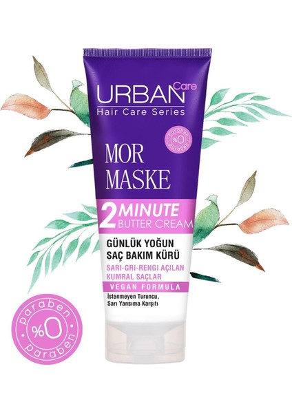 Care Turunculaşma Karşıtı Mor Günlük Yoğun Saç Bakım Maskesi 200 ml modelleri