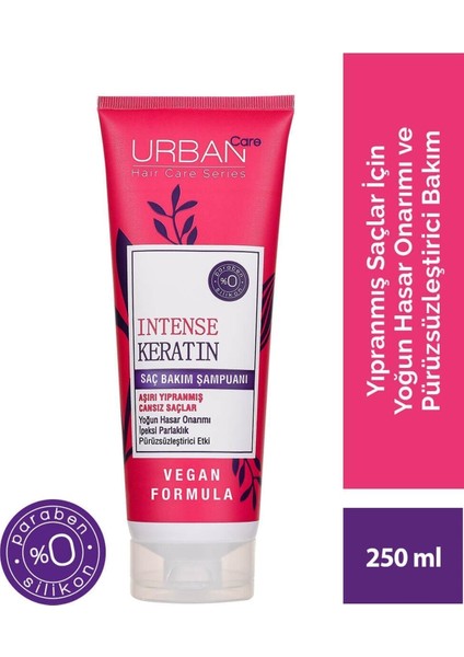 Care Intense & Keratin Saç Bakım Şampuanı 250 ml