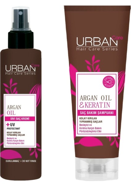 Care Keratin Sıvı Saç Kremi 200 ml & Şampuan 250 ml