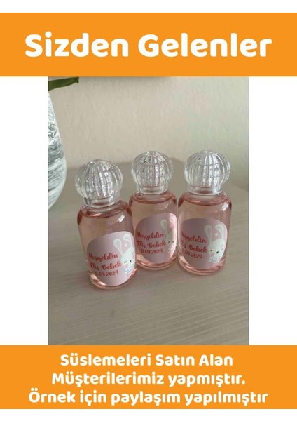 100 Adet 50 ml OM61TAC Dezenfektan Kolonya Parfüm Hediyelik Nikah Nişan Düğün Için Boş Plastik Şişe