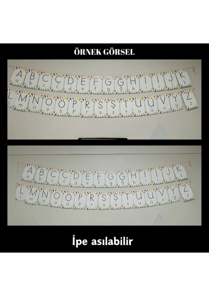 Ilkokul Alfabe Kartları 03 Asılabilir fırsatları