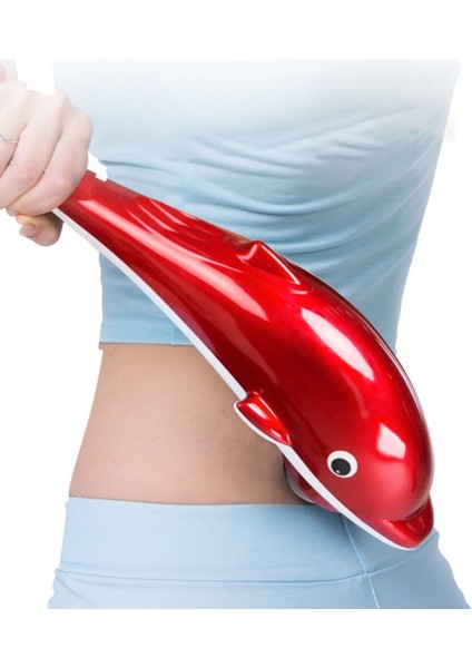 Dolphin Elektrikli Masaj Aleti – Kan Dolaşımını Destekleyen, Kasları Rahatlatan, Ayarlanabilir Hızlı 3 Başlıklı Set