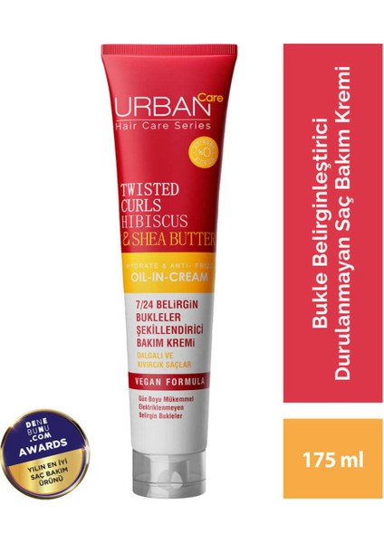 Care Twisted Curls Hibiscus & Shea Butter Durulanmayan Bakım Kremi
