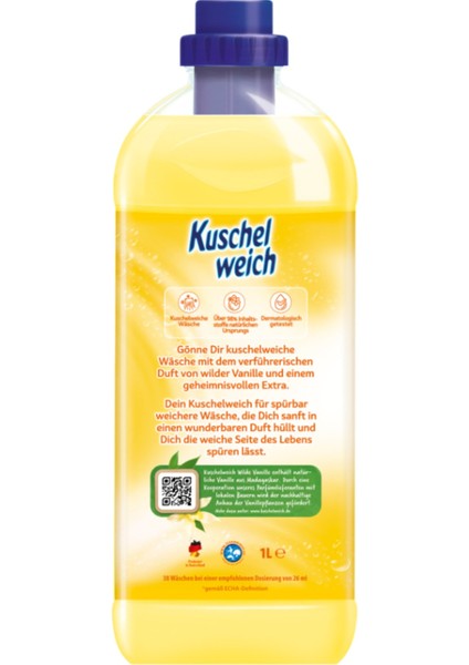 Wilde Vanille Çamaşır Yumuşatıcı Yabani Vanilya 38 Yıkama 1000ML fiyatları