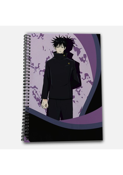Jujutsu Kaisen Fushiguro Megumi Çizgisiz A4 Okul Defteri 72 Yaprak Model 3 fiyatları