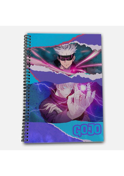 Jujutsu Kaisen Satoru Gojo Çizgisiz A4 Okul Defteri 72 Yaprak Model 2 fiyatları