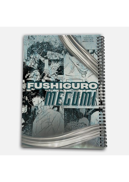 Jujutsu Kaisen Fushiguro Megumi Çizgisiz A4 Okul Defteri 72 Yaprak Model 1 modelleri