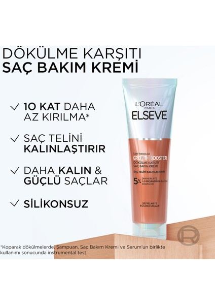 Elseve Growth Booster Dökülme Karşıtı Saç Bakım Kremi 150ML modelleri