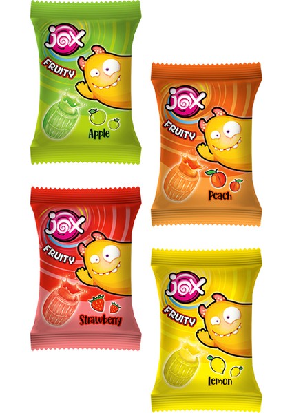 Fruity Bonbon Meyve Aromalı Sıvı Dolgulu Bonbon Şeker 500 Gr fiyatları