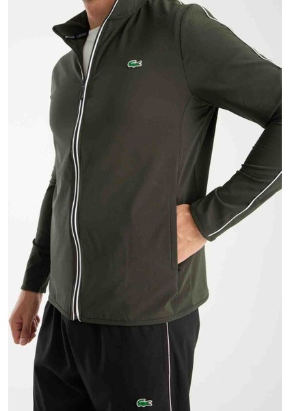 Haki Slim Fit Erkek Eşofman Takımı