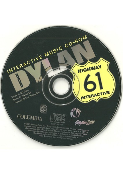Bob Dylan – Hıghway 61 Interactıve – Musıc Cd-Rom (1995) fiyatları