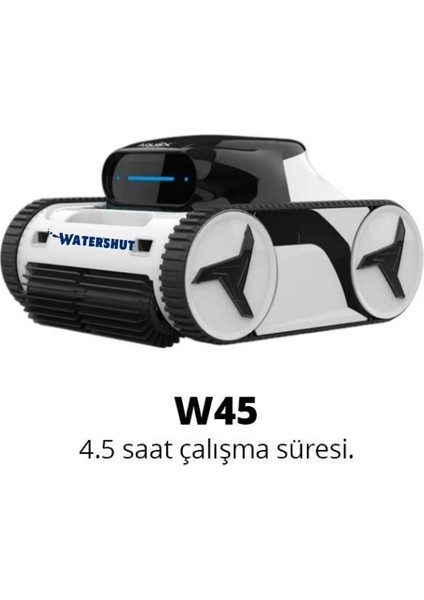 W45 Kablosuz Havuz Robotu 4,5 Saat Çalışma Süresi