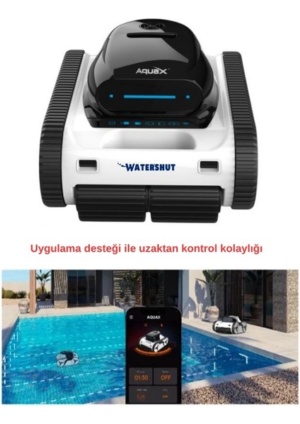W45 Kablosuz Havuz Robotu 4,5 Saat Çalışma Süresi fiyatları