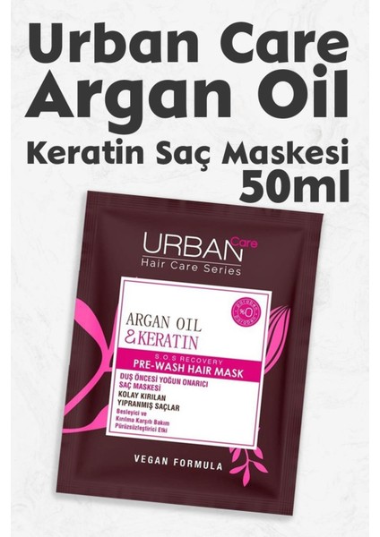 Care Argan Oil ve Keratin Saç Maskesi 50 ml