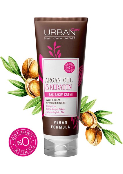 Care Argan Oil & Keratin Saç Kremi 250 ml