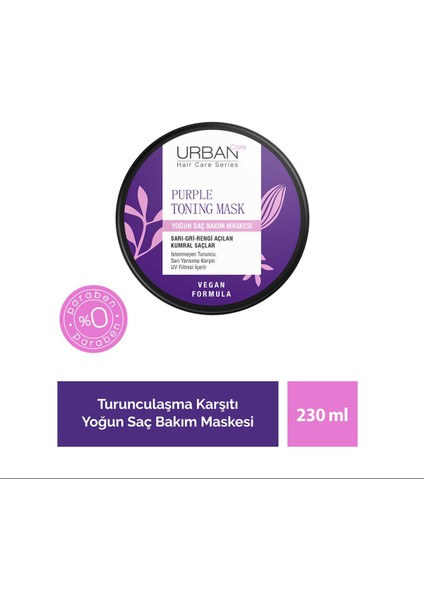 Care Mor Turunculaşma Karşıtı Yoğun Saç Bakım Maskesi