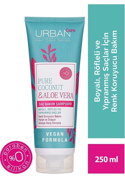 Care Pure Coconut & Aloe Vera Saç Bakım Şampuanı 250 ml fiyatları