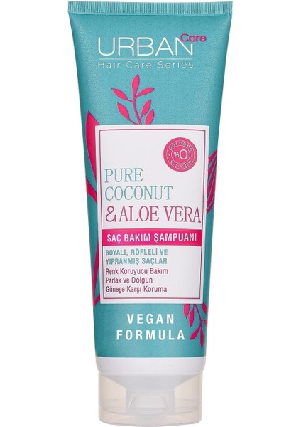 Care Pure Coconut & Aloe Vera Saç Bakım Şampuanı 250 ml modelleri
