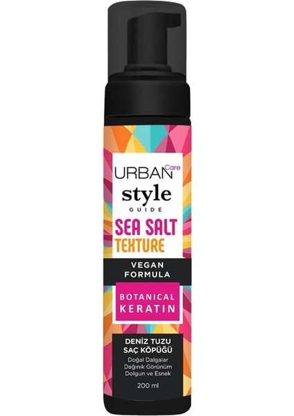 Care Style Guide Sea Salt Şekillendirici Saç Köpüğü 200 ml