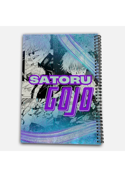 Jujutsu Kaisen Satoru Gojo Çizgisiz A4 Okul Defteri 72 Yaprak Model 1 modelleri