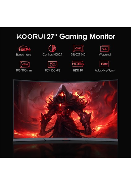 27" 27E6QCA 180Hz 1ms Va Qhd Curved Gaming Monitör fiyatları
