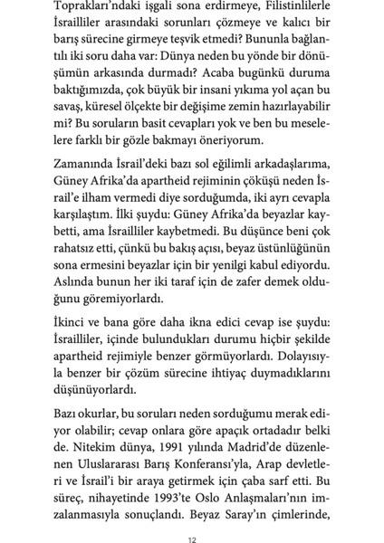 Israil Neden Filistin’den Korkuyor?