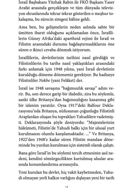 Israil Neden Filistin’den Korkuyor?