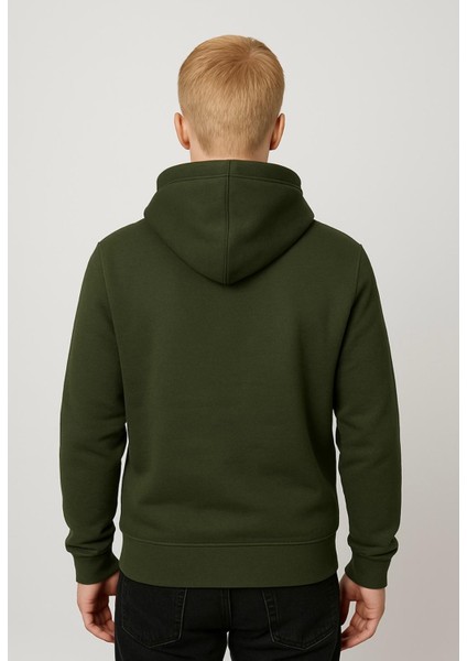 Erkek Haki Kapüşonlu SWEATSHIRT-W1108 modelleri