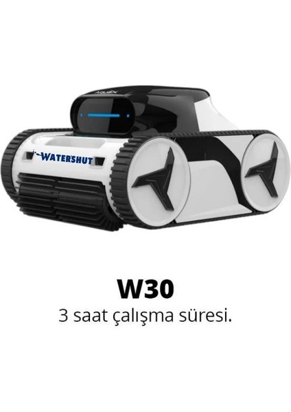 W30 Kablosuz Havuz Robotu 3 Saat Kesintisiz Çalışma Süresi