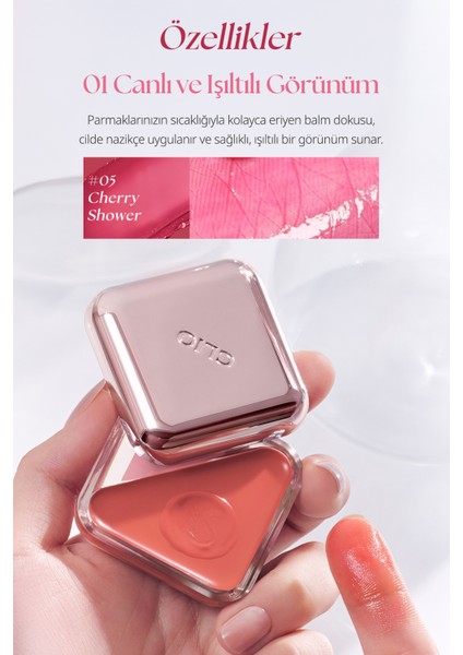 Dudak ve Yanak Renklendirici Balm CLIO Essential Lipcheek Tap (03 Rosy Blow) indirimleri