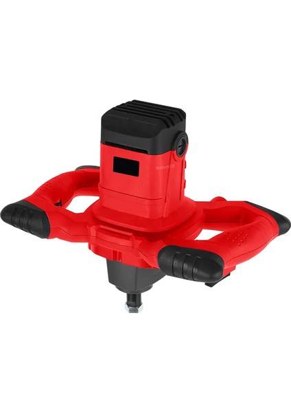 Elektrikli Boya Harç Karıştırıcı 1400W Çift Kulp Ergonomik Mikser Ucu M14 Güçlü Karıştırma Makinesi modelleri
