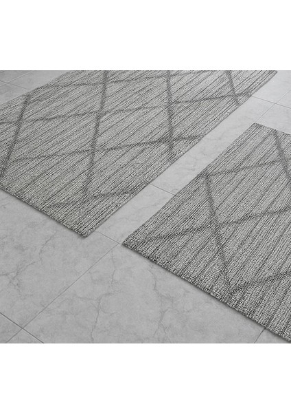 Sisal Yıkanabilir Kaymaz Taban Banyo Paspas Takımı fiyatları