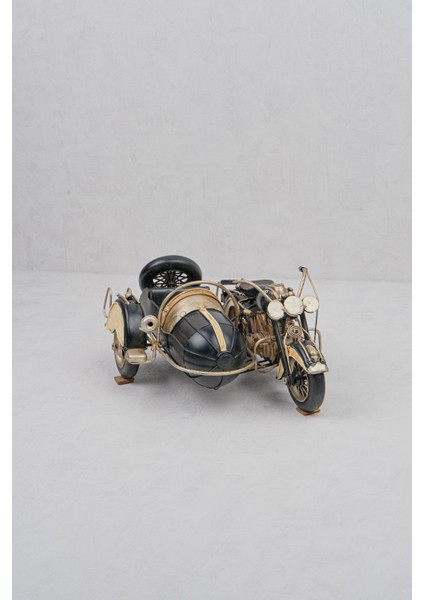 Metal Otomobil Biblo – Siyah Altın 29 cm