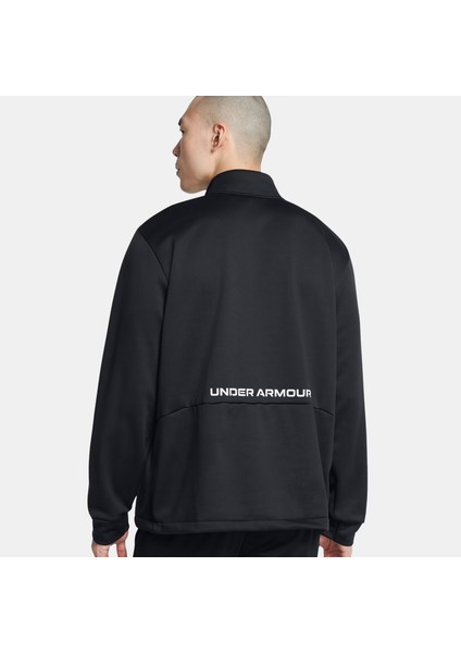 Under Armour Fleece Half Zipped Erkek Siyah Günlük Ceket.001 fiyatları
