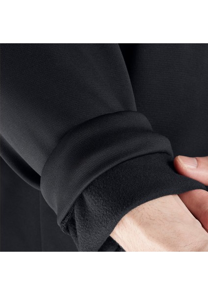 Under Armour Fleece Half Zipped Erkek Siyah Günlük Ceket.001 indirimleri