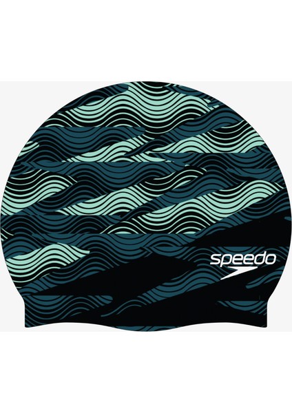 Slogan Prt Unisex Yeşil Bone.-