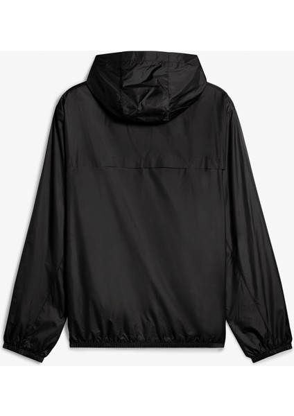Ess Regular Windbreaker Erkek Siyah Yağmurluk.01