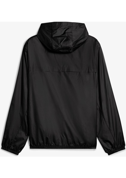 Ess Regular Windbreaker Erkek Siyah Yağmurluk.01