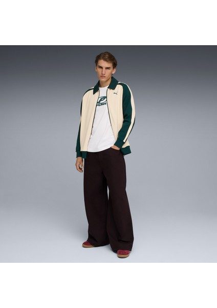 T7 Relaxed Track Erkek Krem Ceket 632994.87 modelleri