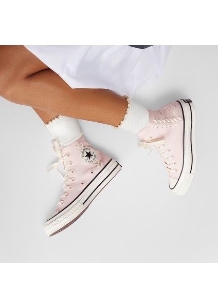 Chuck 70 Crafted Laces Unisex Pembe SNEAKER.691