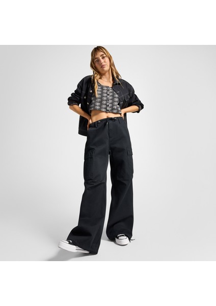 Cargo Kadın Siyah Pantolon.001