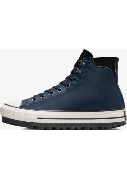Chuck Taylor All Star City Trek Unisex Lacivert Deri Bot.401 fırsatları