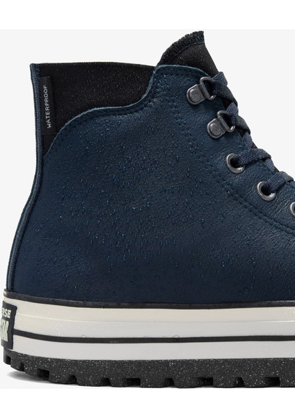 Chuck Taylor All Star City Trek Unisex Lacivert Deri Bot.401