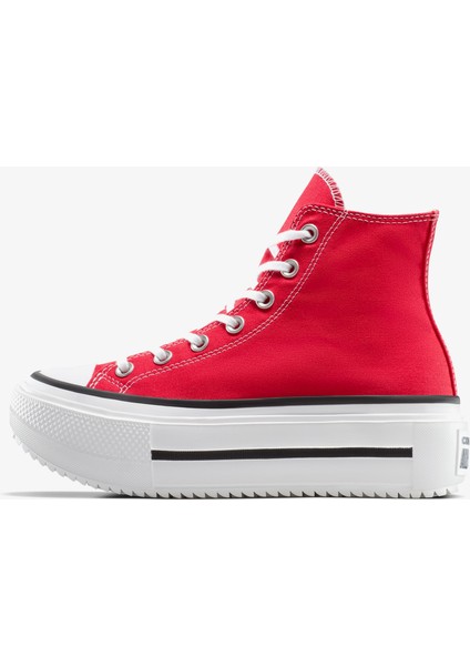 Chuck Taylor All Star Lift Double Stack Platform Unisex Kırmızı Sneaker.600 fırsatları