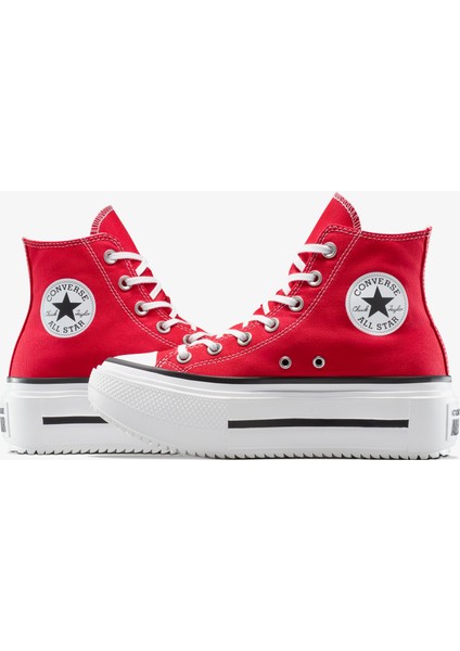 Chuck Taylor All Star Lift Double Stack Platform Unisex Kırmızı Sneaker.600