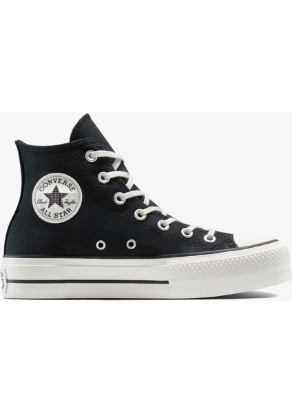 Chuck Taylor All Star Lift Platform Floral Kadın Siyah SNEAKER.001