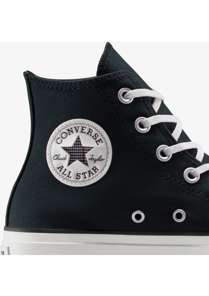 Chuck Taylor All Star Lift Platform Floral Kadın Siyah SNEAKER.001